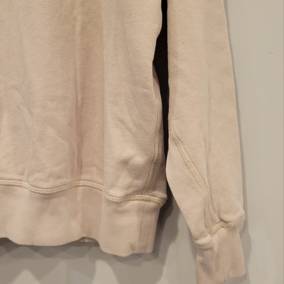 Leallo French Terry Crewneck Sweater Women's Size XS - Picture 3 of 8